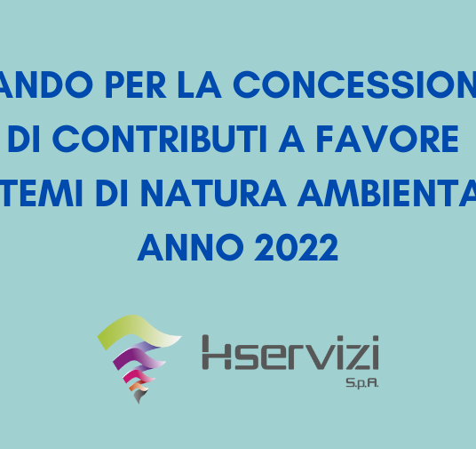 Bando per la concessione di contributi a favore di temi di natura ambientale - Anno 2022