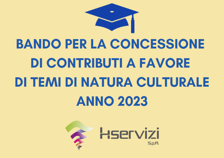 Bando per la concessione di contributi a favore di temi di natura culturale - Anno 2023